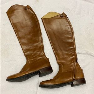 Tall riding boot style boots from Argentina
